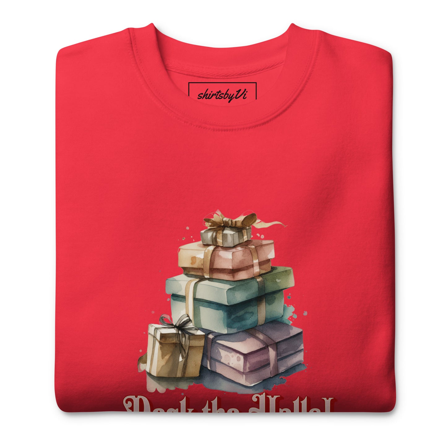 deck the hall sweatshirt