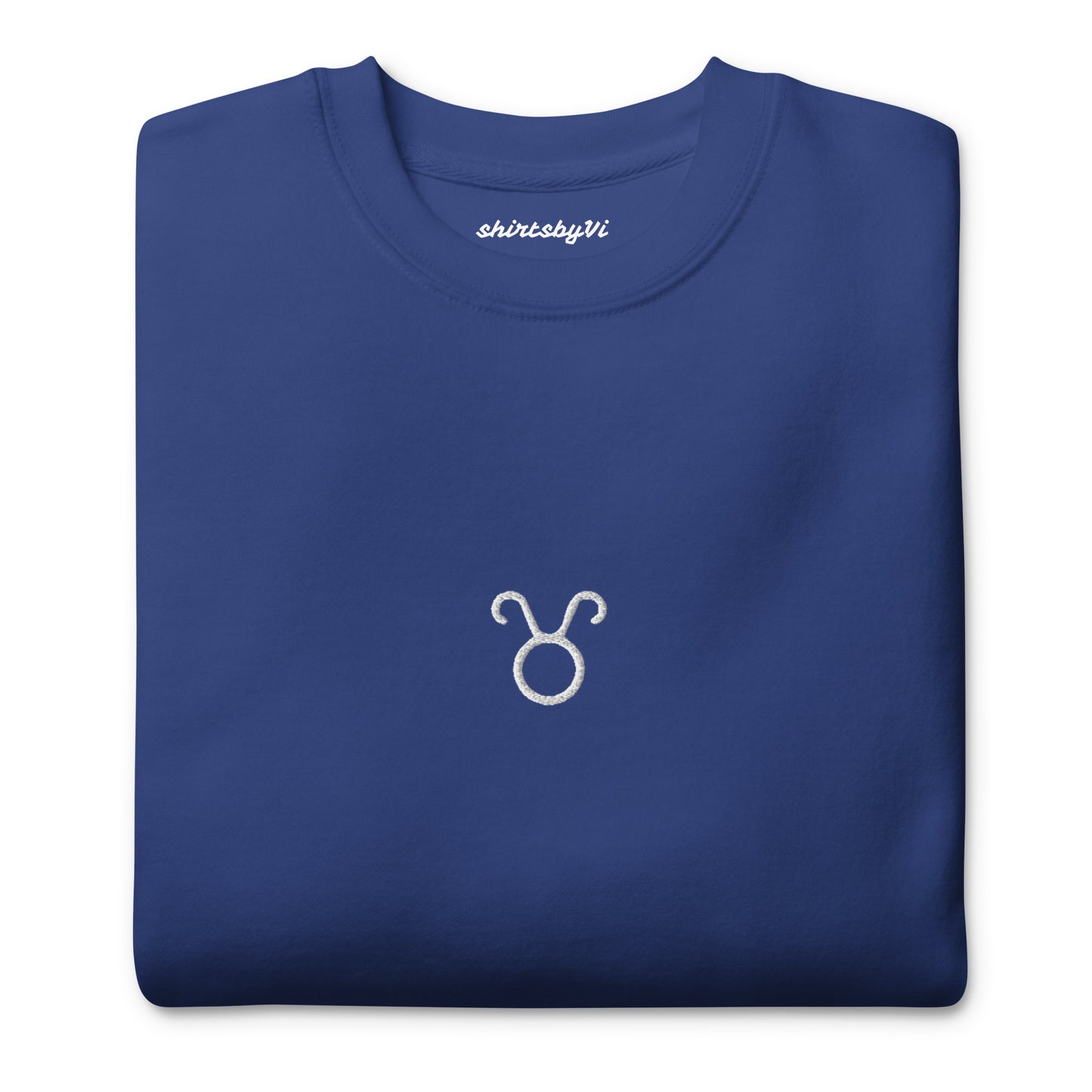 taurus embroidered sweater