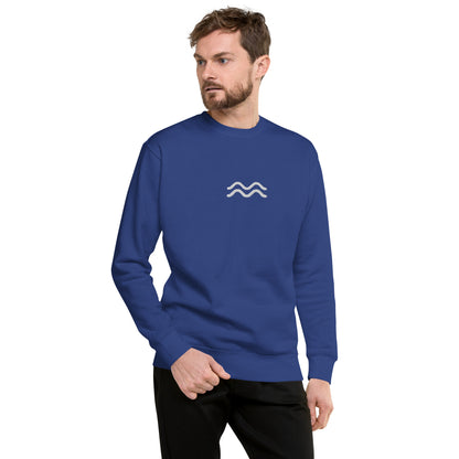 aquarius embroidered sweater