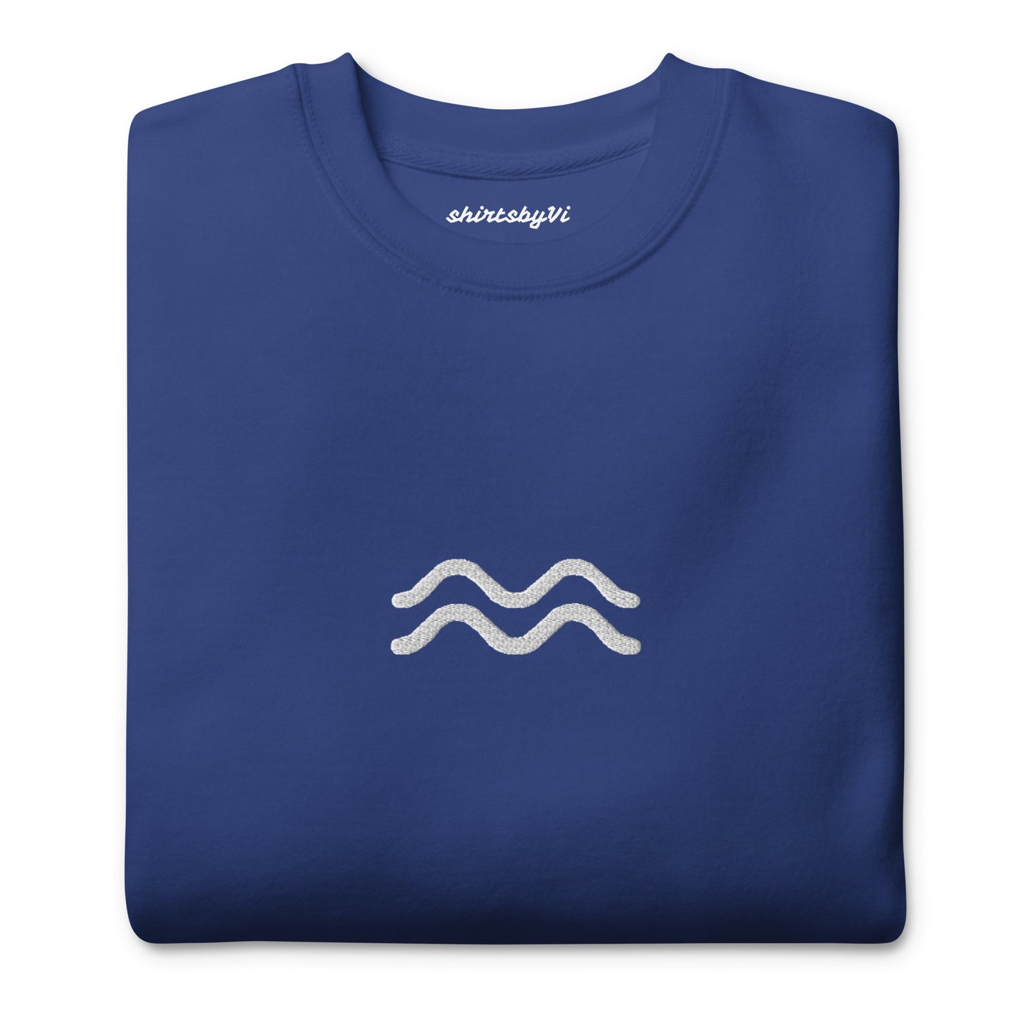 aquarius embroidered sweater