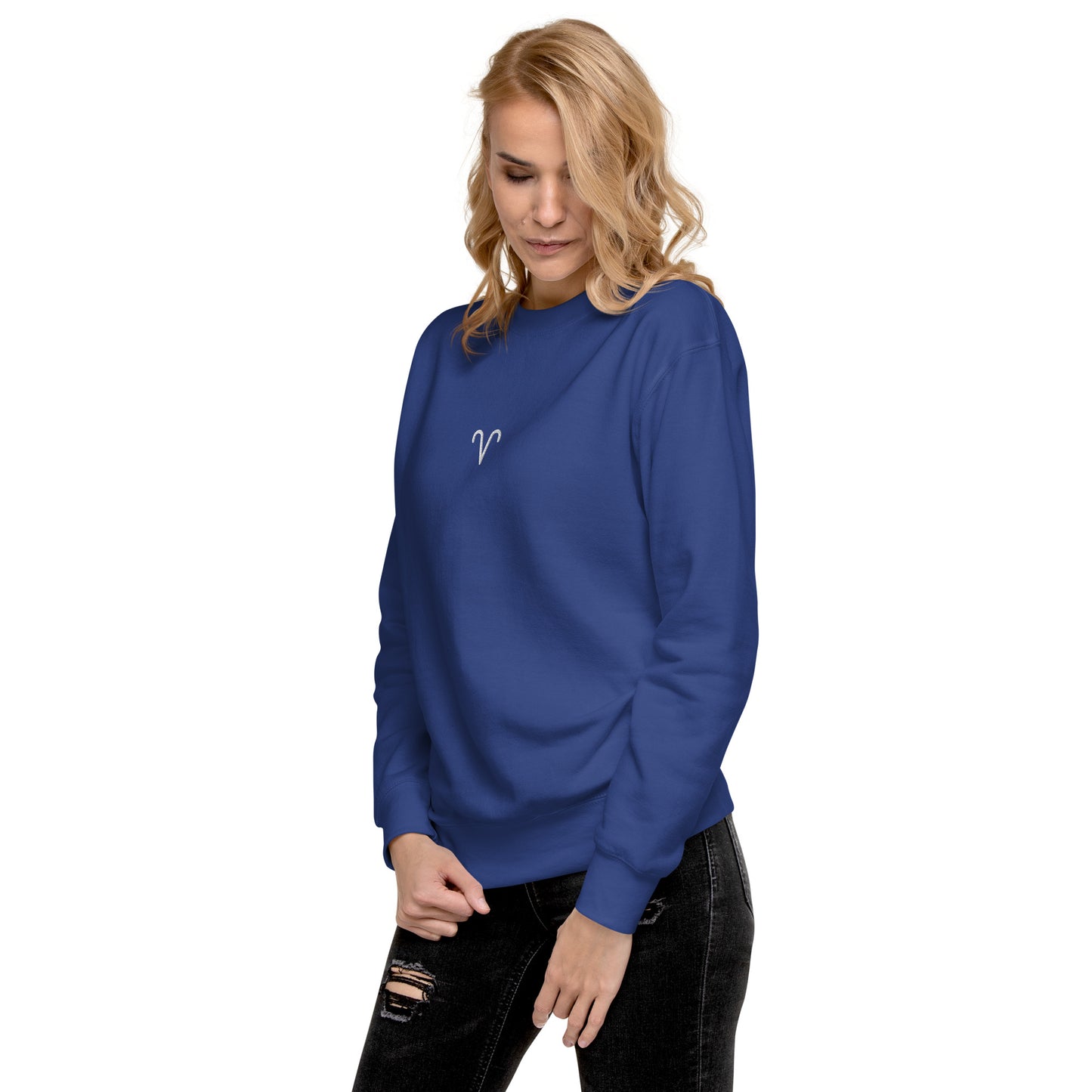 aries embroidered sweater