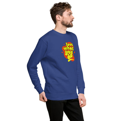 love what you do sweater