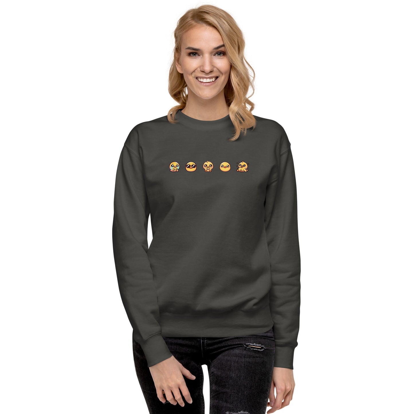 emotional duckie sweater