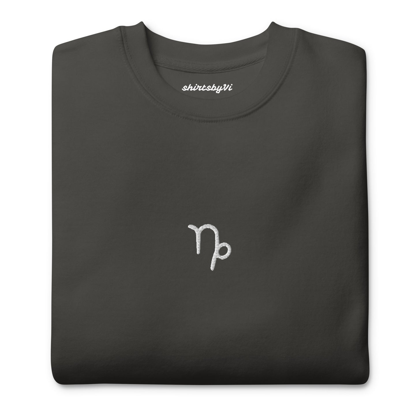capricorn embroidered sweater