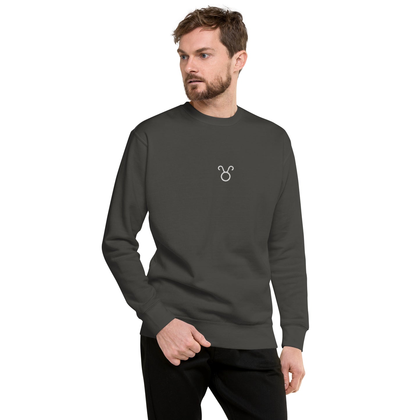 taurus embroidered sweater
