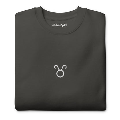 taurus embroidered sweater