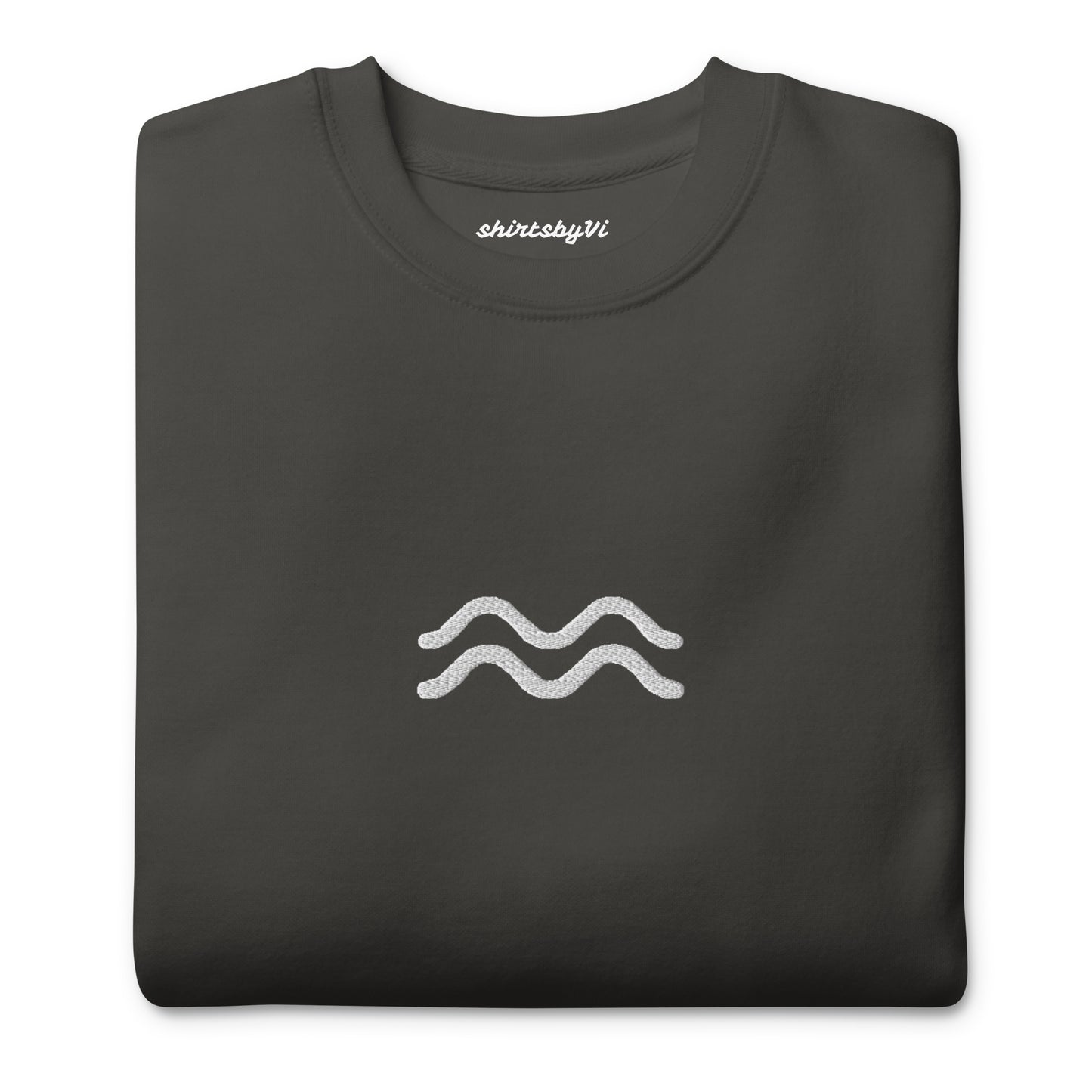 aquarius embroidered sweater