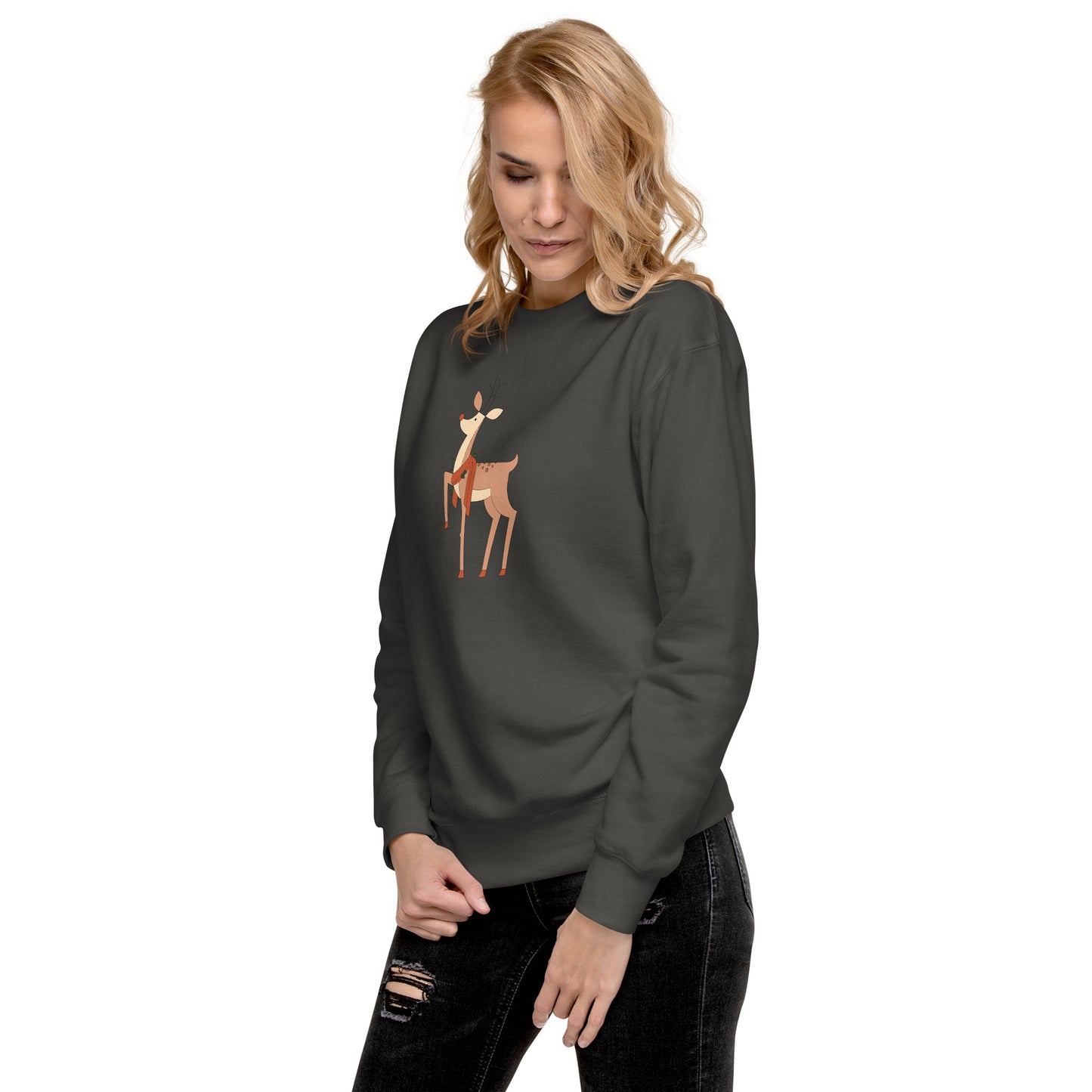 reindeer sweatshirt