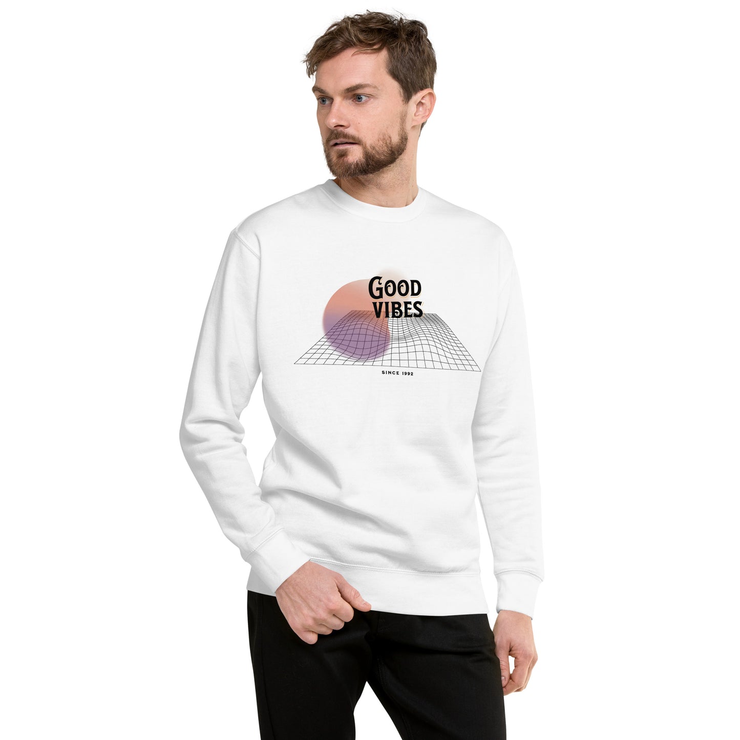 good vibes sweatshirt
