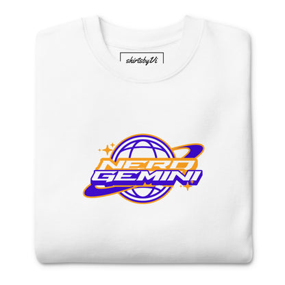 y2k nerd gemini sweatshirt