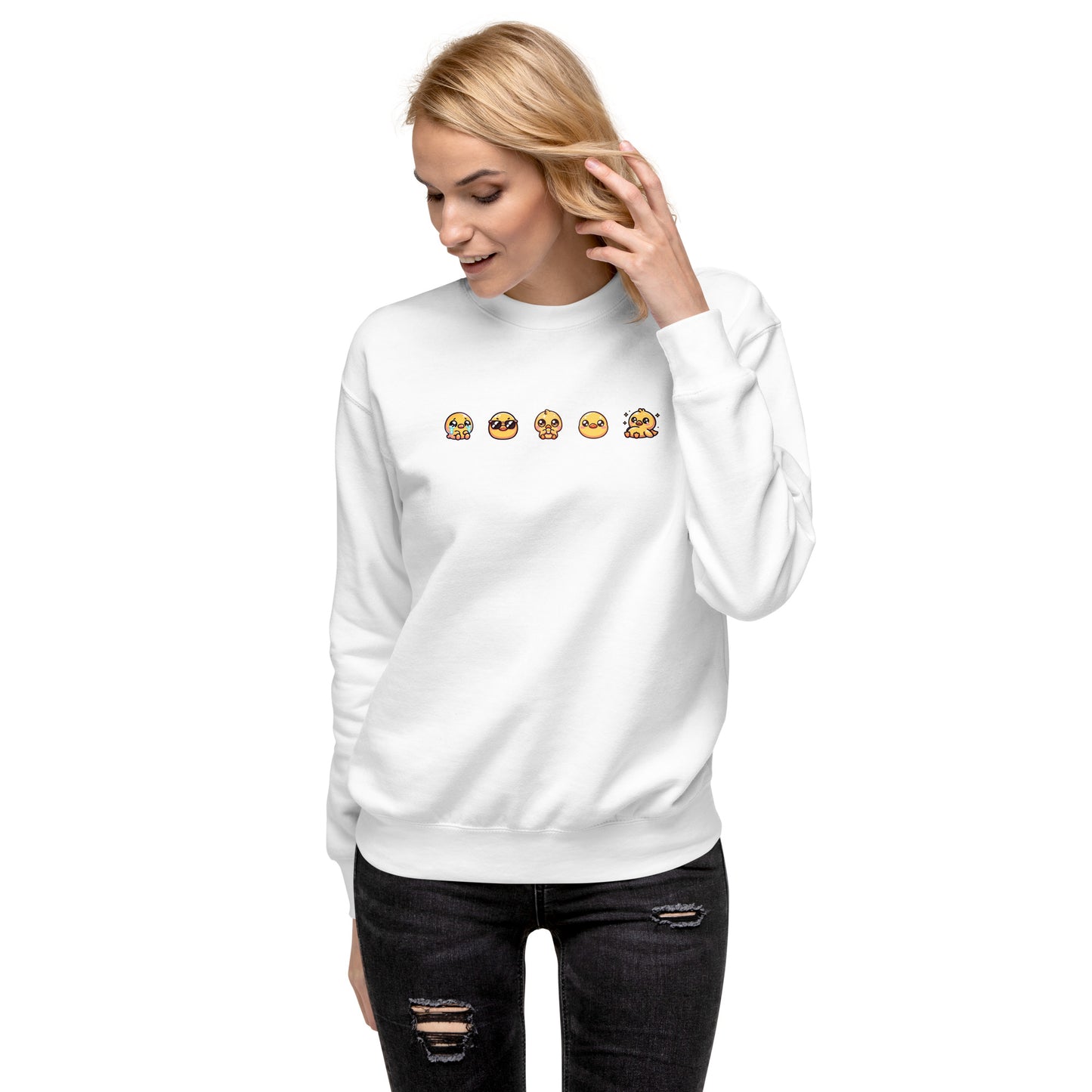 emotional duckie sweater