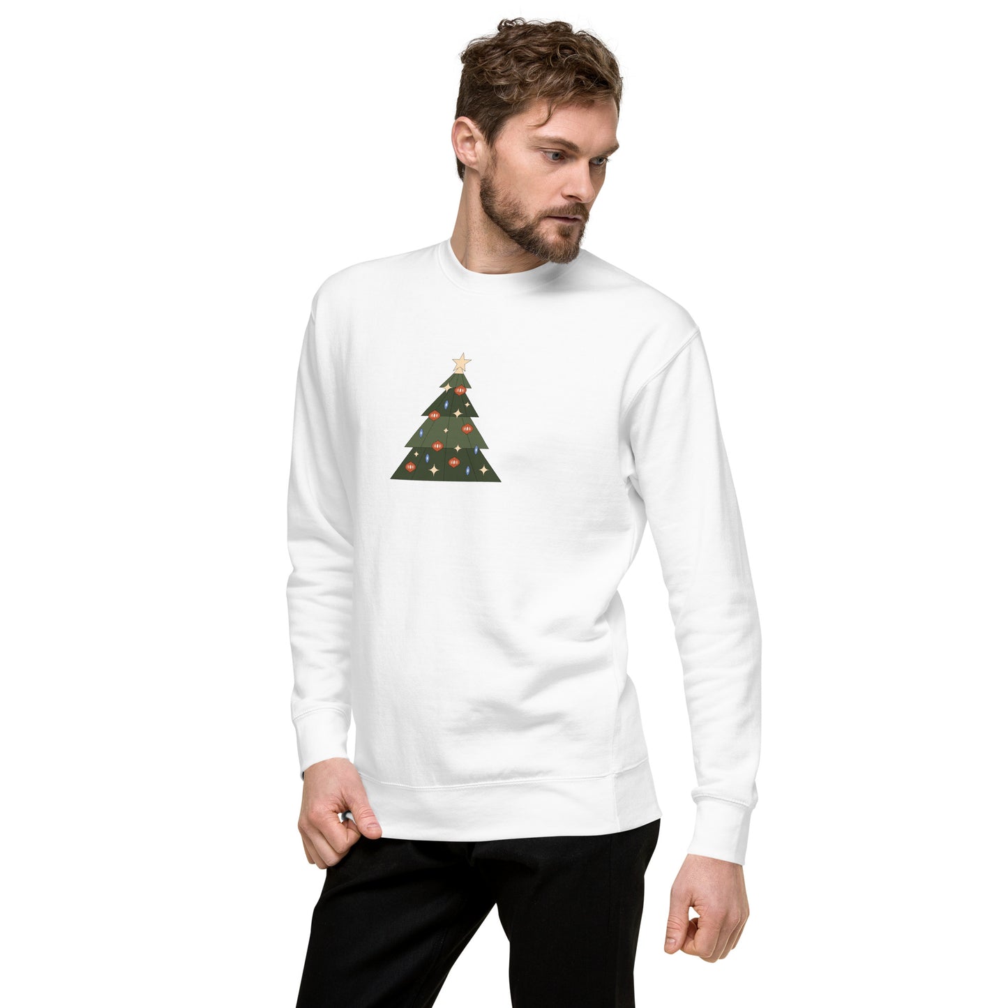 xmas tree sweatshirt